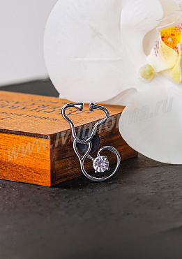 Брошь арт. М-41-01-МЕТ